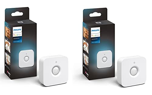 Philips Hue Motion Sensor Détecteur de Mouvement, lot de 2