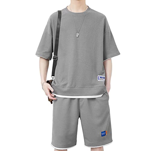 [SUKESEM] tVc Y  ㉺ Zbg ĕ  W[W Y ㉺ n[tpc ZbgAbv Y n XEFbg Y ㉺Zbg tFCN C[h 傫TCY (XL, D)