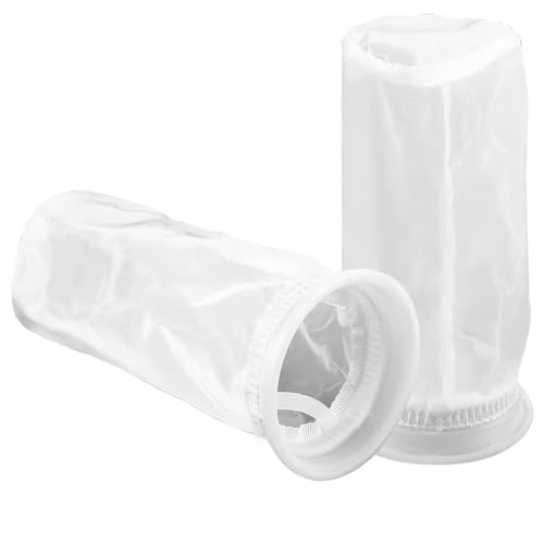 Filtre IBC en Nylon 2pcs IBC – Couvercle Filtre à Eau de Pluie | Couvercle de Filtre Facile à Installer pour tonneaux, Alimentation Animale, Irrigation, système de Collecte
