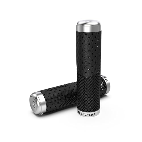 BUCKLOS GR800 3D�v�����g���b�N�I���o�C�N�n���h���o�[�O���b�v - �}�E���e���o�C�N MTB �l�ԍH�w����~�߃n���h���O���b�v-�V���o�[