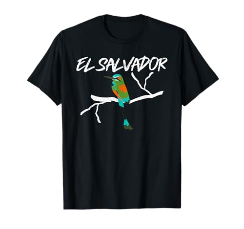 El Salvador Torogoz National Bird Salvadorian Pride Hispanic T-Shirt