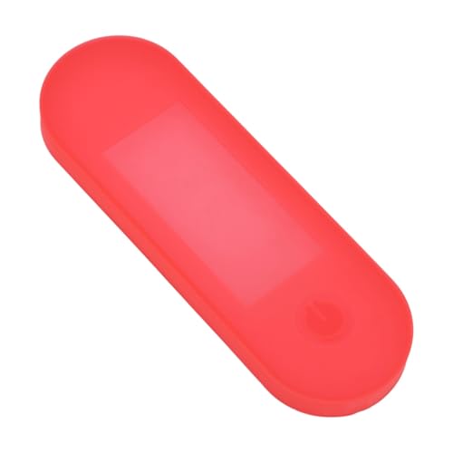 Housse tableau de bord Xiaomi 4 Pro Max rouge en silicone pour écran de trottinette