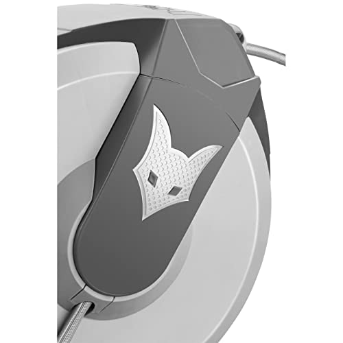 Avvolgitubo Automatico Grigio A Muro Fuxtec FX-WSA30G Da 30 M Di Tubo Acqua Flessibile ½ Pollice Con "Easy Fix" Per Una Facile Irrigazione - Orientabile A 180° (65X29X46 Cm) - 7
