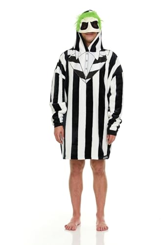 COCO BRANDS Harry Potter Blanket Hoodie - Bettlejuice Friday the 13th Tom and Jerry Ninja Turtles Gremlins Wearable Blanket Size One Size Beetlejuice Blanket Hood