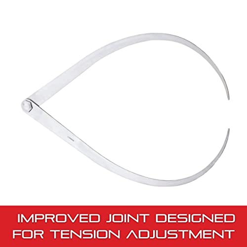 Starrett Caliper With High-Grade Steel Legs And Improved Joint Design For Tension Adjustment - 24" Size And Capacity, Firm-Joint Type, Flat Leg Style - 26-24 #TOP4