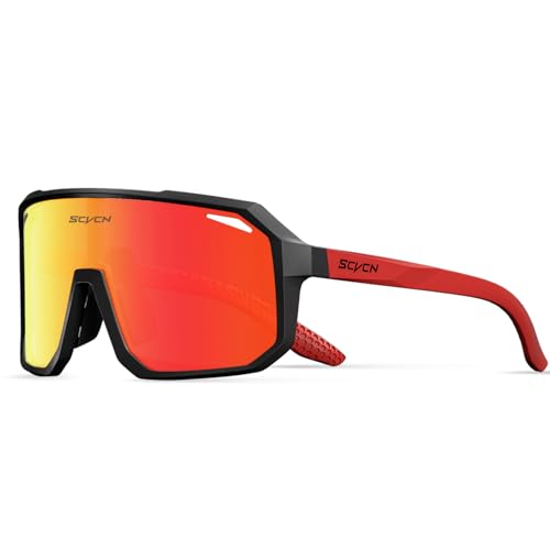 SCVCN Cycling Glasses Sports Sunglasses Women Men Bicycle MTB UV400 Protection Running Mountain Bike Baseball Biking Goggles Riding BMX Fishing Running Riding Golf Driving Softball 508 - image 1