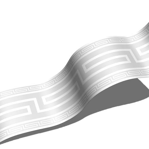 Bordes de pared autoadhesivos neukids cenefa gris claro para tapar imperfecciones de techo 2