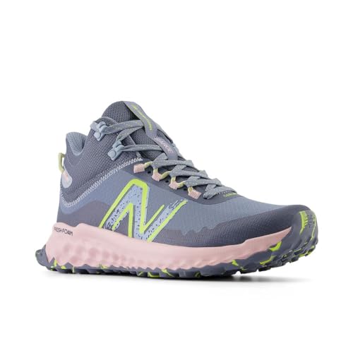New Balance New Balance Women's Fresh Foam Garoé V1 Midcut Trail Running Shoe, Arctic Grey/Orb Pink/Limelight, 6 XW