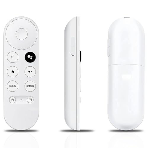 Mando a Distancia Universal para Chromecast Google TV, Control Remoto por Voz Compatible con Bluetooth Control Remoto de Repuesto,Mando a Distancia G9N9N para Streamer
