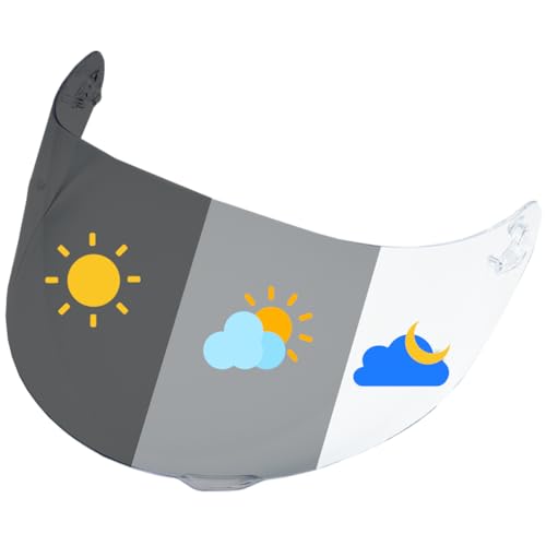 TAOHOM K1 Helmet shield Replacement,K5 Motorcycle Helmet Visor Compatible with K1 K1S K3SV K5 K5S(Photochromic)
