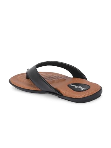 Image of San Frissco Men's Sandal Summer Chappal with Sturdy Grip | Ultra Soft Lightweight Durable Chappal for Outdoor Use | Festive Ethnic Wedding Slip on Slippers for Men