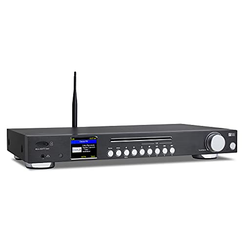 Ocean Digital WR-50CD Internetradio-tuner Wi-Fi/FM/DAB/DAB+ Bluetooth-ontvanger stereo-uitgangen op analoge en digitale… - Image 6