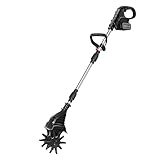 21-V-Elektro-Grubber, 270 U/min, mit 2/4-teiligen Stahlklingen, 20 cm Breite, 25 cm Tiefe,...