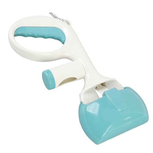 Oreilet Pooper Pooper Scooper, Recolección de Desechos Caca Perro Portátil, Caca Mascotas Picker Pooper Recogida Perros Pequeños Medianos Pasos para Caminar Al Aire Libre Acampando (Green)