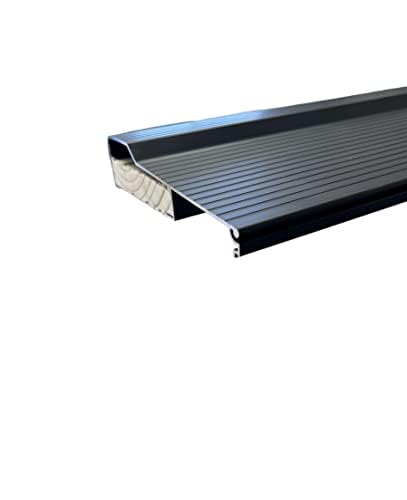 High Quality Aluminum Threshold Black/White-36"/48"/72"/95" Inch for Your Door Improvement - Residential, Commercial, and Waterproof Graded… (Black, "72")