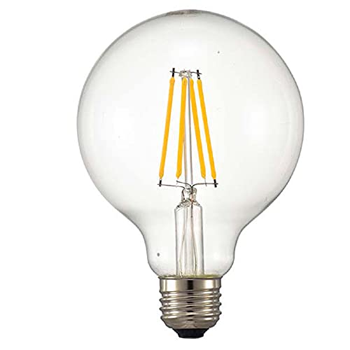 オーム電機 LEDフィラメントタイプ電球 ボール球形 LDG5L C6