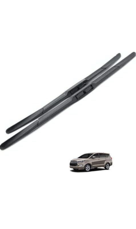 Image of AWB Front Hybrid Wiper Blades Compatible with Toyota Innova Crysta Size 26 inch16 inch(Pack of 2)