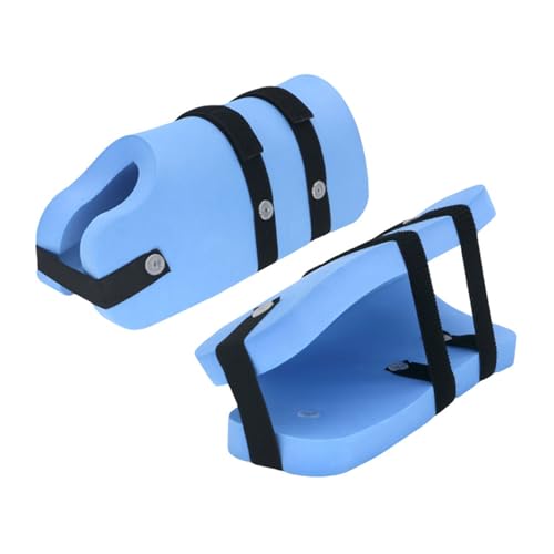 Nawwgy Portable Adjustable Foam Swim Aquatic Cuffs 2Pcs Water Aerobics Exercise Set Swimming Accessory for Arms and Ankles Swimming Buoyancy Shoes