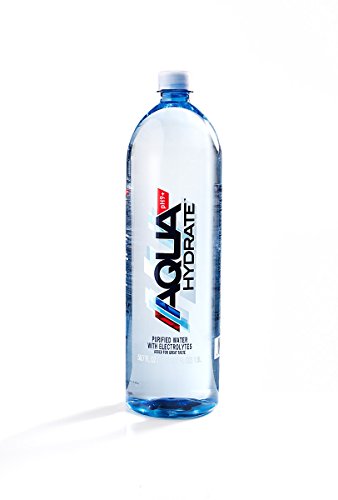 AQUAhydrate Electrolyte Enhanced Alkaline Water, 50.7 Fl. Oz (Pack of 12)