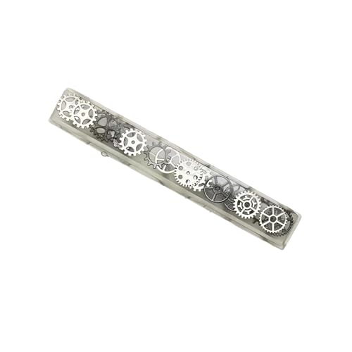 Touche d'espace 2.25U en résine artisanale avec engrenages pour clavier gamer rétroéclairé