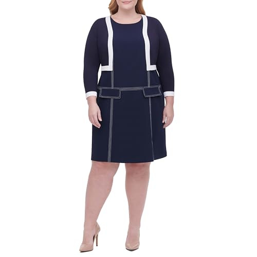 Image of Tommy Hilfiger Womens Button Sleeve Shrug