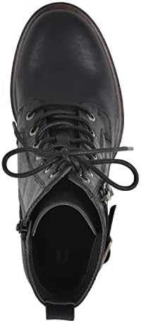 WHITE MOUNTAIN Shoes Women's Beverley Boot, Black/Burn/Smooth, 7 M Review | Image 4