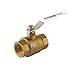 Jomar 100-107SSG, JF-100TG Brass Ball Valve 1-1/2", Full Port, 600 WOG