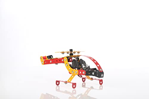 Mechanix Senior Smart Bag, 202 Pieces 21 Models Metal Construction Set, STEM/STEAM Educational Toy, Made in India for Boys and Girls Age 7+