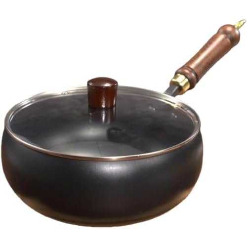 Zxyler �����x�S���[�^�t���C�p���W�t�����R�[�e�B���O�h�K�Ɩډ��H�ł��t���h�~�K�XIH�Ή��V�R�ؐ��n���h�����a28cm�ƒ�p������ (���a24 cm,�K���X�W�t���|�b�g)