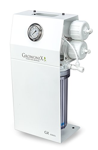 GROWONIX GX400-KDF 400 Gallon Per Day Reverse Osmosis System Ultra High Flow Rate Water Purification Filter for Hydroponics Gardening Growing Drinking H20 Coffee Point of use On Demand Purifier