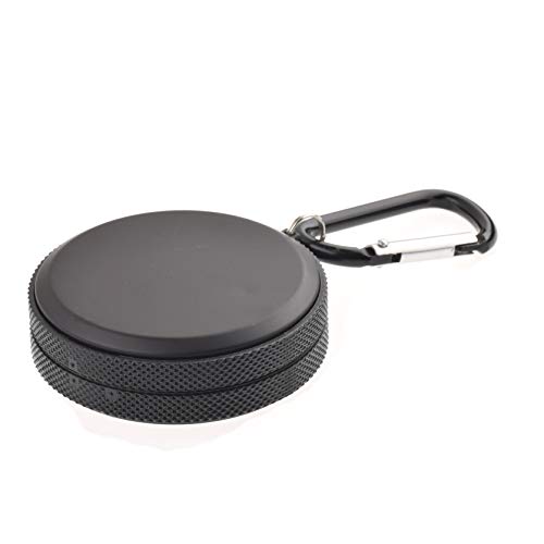 Quantum Abacus Mini Ashtray/Pocket Ashtray/Travelling Ashtray Made of Metal, Round tin with Key