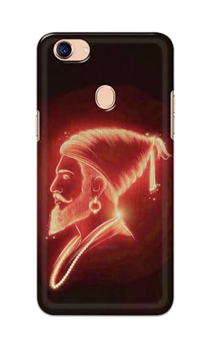 Image of PRINTFIDAA Printed Hard Back Cover Case for Oppo F5 | Oppo F5 Youth | Oppo F5 Plus Back Cover (Chatrapati Shivaji Maharaj) -112