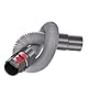 Rebirthcare Staubsauger Zubehör für Dyson V12 V15 V11 V12 V10 V8 V7 G5 SV10 SV11 SV12 SV14 Staubsauger Ersatzzubehör Stretchverlängerung Flexibler schlauch 172cm