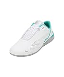  PUMA Chaussures de Sports Automobiles Drift Cat Decima Mercedes-AMG Petronas Formula 1 41 White Sheen Green