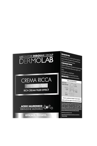 Dermolab - Crema Viso Antirughe Donna Botox-Like Effect con Acido Ialu...