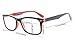 4 Pack Classic Reading Glasses Spring Hinges Comfort Readers for Men and Women(4 mix color,+2.75)