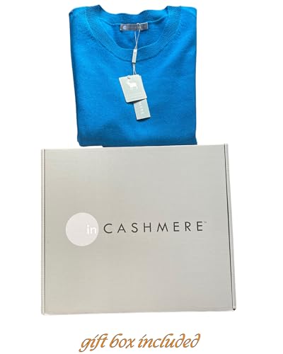 Image of Women's 100% Cashmere Long Sleeve Crew Neck Sweater. Comfort, Luxury, and Soft Silky Texture - Essential Classic Pullover