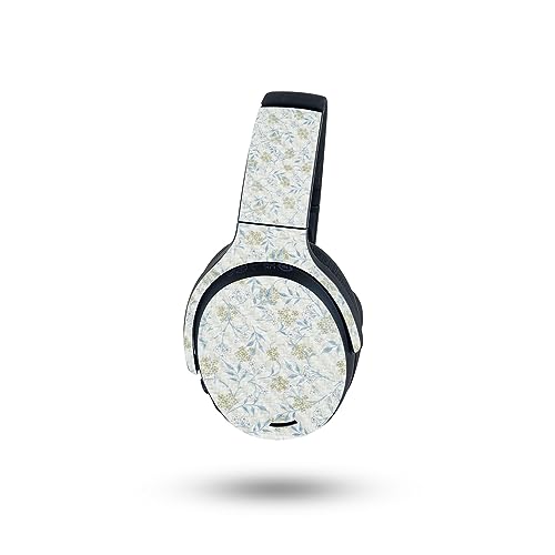 Image of MightySkins Carbon Fiber Skin Compatible with Skullcandy Crusher ANC 2 - Jasmine | Protective, Durable Textured Carbon Fiber Finish | Easy to Apply, Remove, and Change Styles