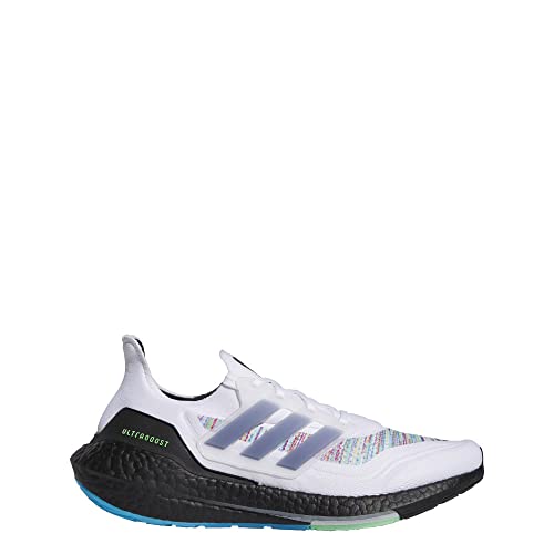 adidas Ultraboost 21 Shoes Masculinos, Nuvem branco/núcleo preto/gritando gre, 9