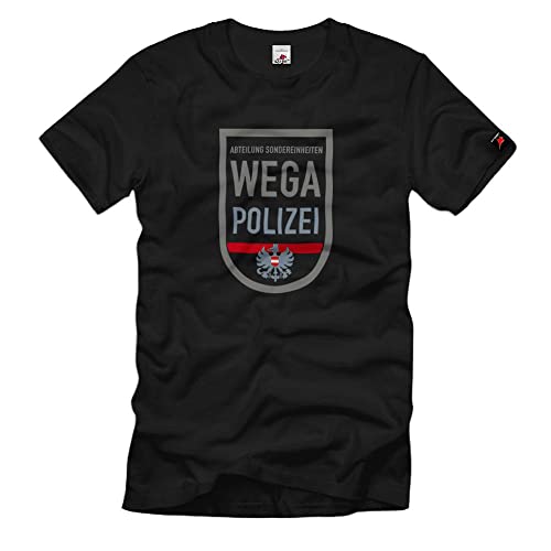 Haut Unité spéciale WEGA police Autriche noir taille XXXL