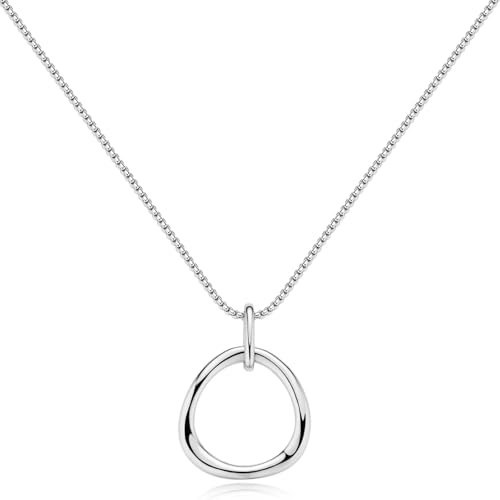 COBI �y���_���g�l�b�N���X �����p 18K�S�[���h&���W�E�����b�L �l�t�̃N���[�o�[ CZ�t�� �I�[�v���T�[�N�� �J���} �G�^�j�e�B�y���_���g �����N�`�F�[���l�b�N���X T�o�[�`���[���t�� ���߉\ 16�C���`+2�C���` ��i�ȃW���G���[�M�t�g, 1