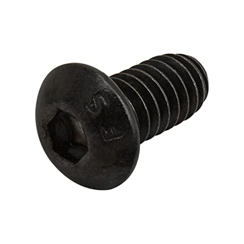 8020, 3061, 1/4-20 x 0.5 Inch Button Head Socket Cap Screw (BHSCS) (25 Pack) 80/20 Quarter Twenty Steel Bolt Hardware Screws Set Tool Box HW Accessories