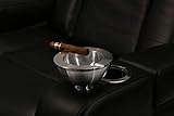 Seatcraft Cigar Ash Caddy Host - 360 Degree Rotation - Billet Aluminum Finish - Accessory Add-On...