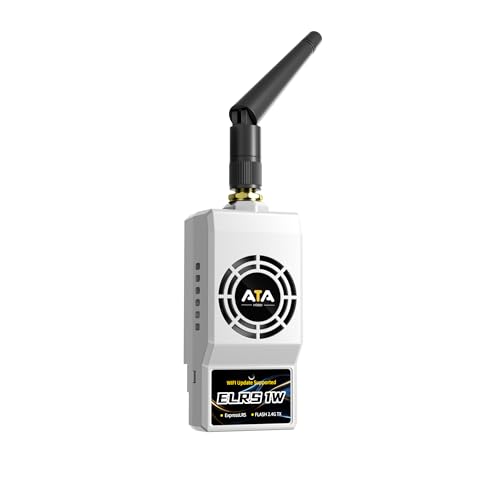 Radiolink ELRS Nano 2.4GHz ATA Mini ���������W���[�� 1W FPV�h���[���p�n�C�p���[�M������ ���M�@ T16D/T12D/�t�^�o/���W�I�}�X�^�[/�w�����W�I/�W�����p�[�ȂǂɓK���Ă��܂�(�z���C�g)