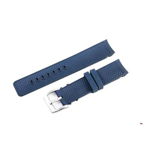 IWC �A�N�A�^�C�}�[ �t�@�~���[�V���[�Y IW328802 IW376806 �ƌ݊������� �J�[�u�����C���^�[�t�F�[�X �f�������O���\�ȕ֗��ȃt�b�f�S�����E�H�b�`�o���h 22mm(Blue-Steel-K10)