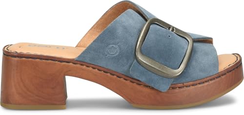 BORN Womens Bangle Sandal Dark Blue - 8 US