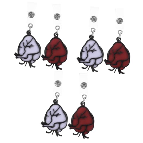 Badges portables rétractables MAGICLULU en plastique léger avec pinces pour ceintures et poches