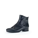 Gabor Damen Ankle Boots, Frauen Stiefeletten,Komfortable Mehrweite (H),uebergangsschuhe,uebergangsstiefel,Bootee,schwarz (Micro),40 EU / 6.5 UK
