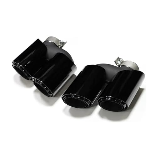 Embout echappement anti-corrosion double noir pour Macan 2.0T de base