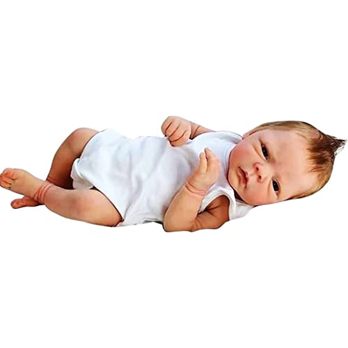 KUYYFDS Dolls with 2 Genders Boy/Girl 18 Inch Dolls Silicone Full Body Best Birthday Set Suitable for 3 Years Old,Girl Fashion Dolls